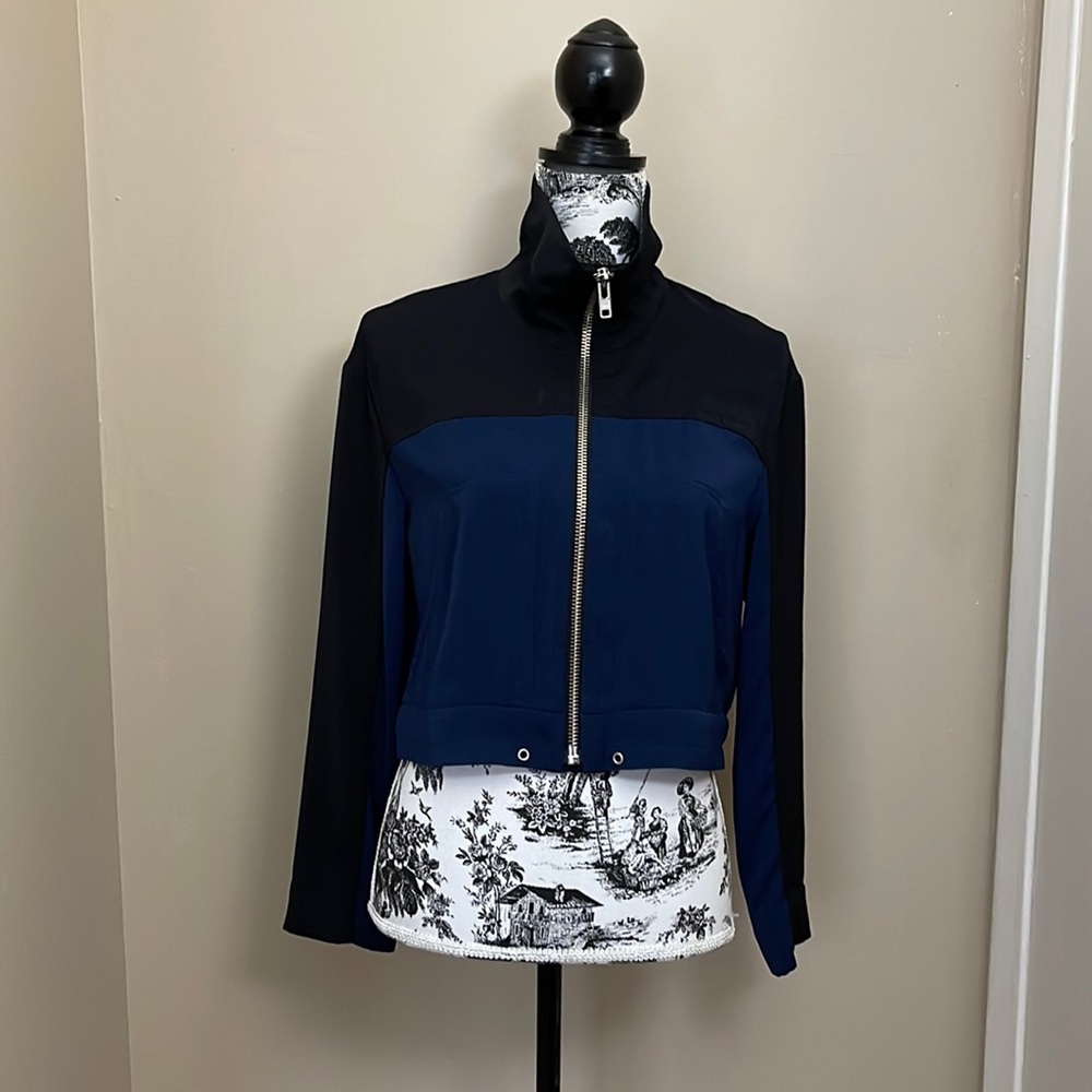 Helmut Lang light crop jacket S